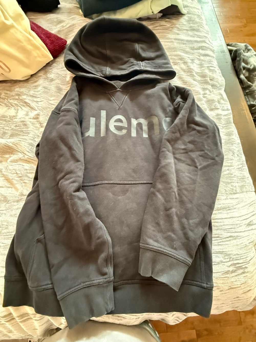 lululemon athletica Black Logo Hoodie